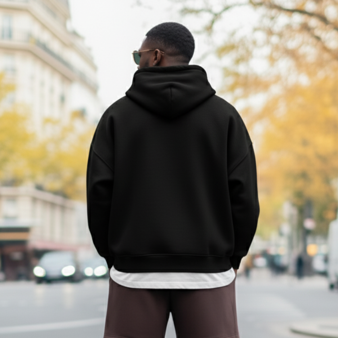 THE MONTERO Black Hoodie – Silence Edition