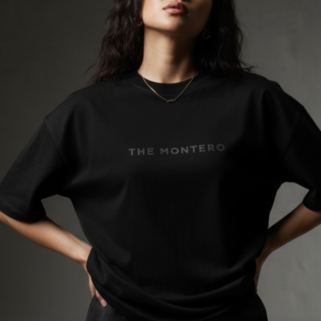 THE MONTERO Essentials Collection – premium t-shirts and everyday luxury wear for ambitious lifestyles in UAE and KSA