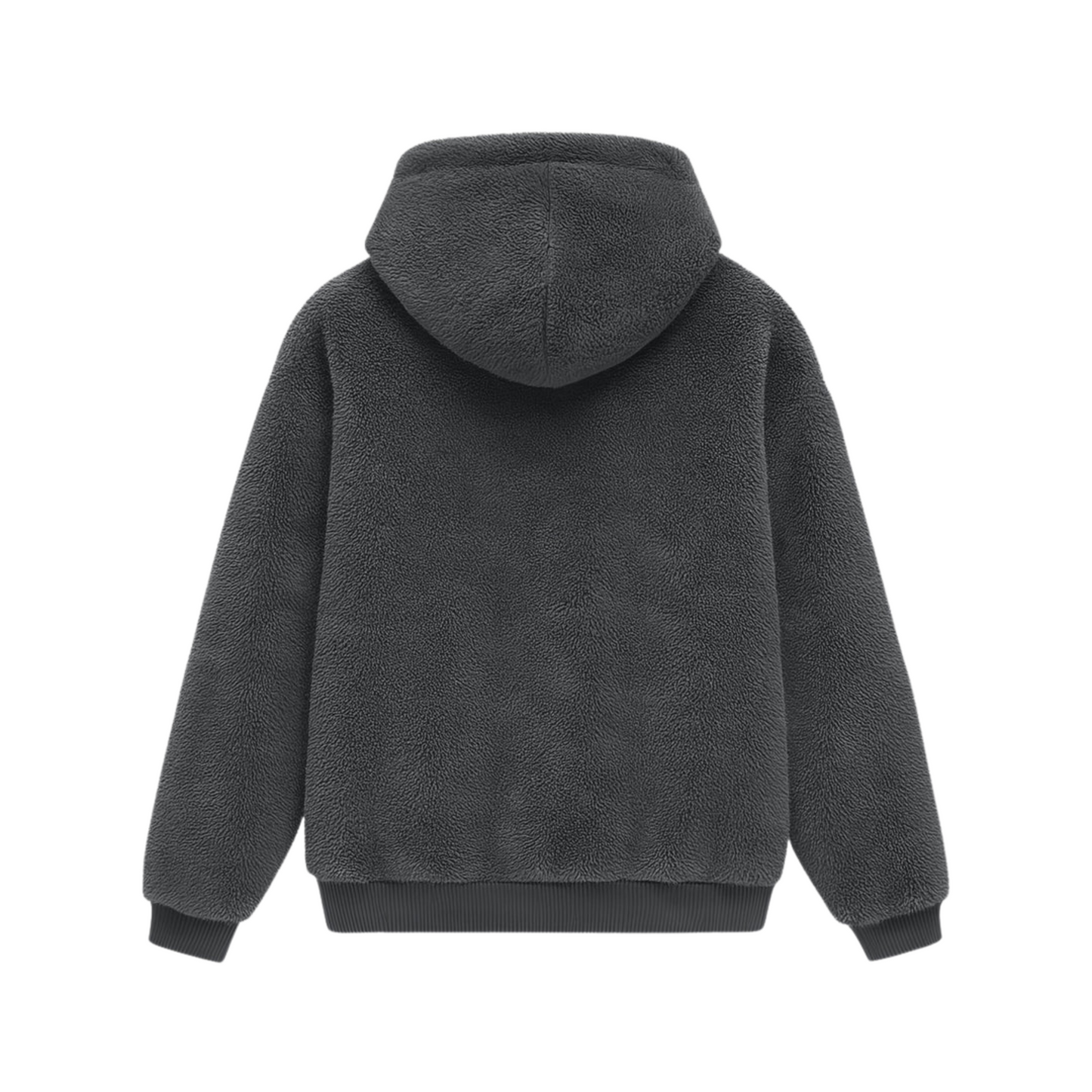THE MONTERO Grey Sherpa Hoodie