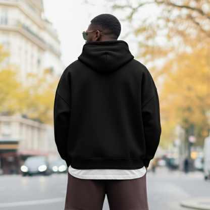 THE MONTERO Black Hoodie – Silence Edition