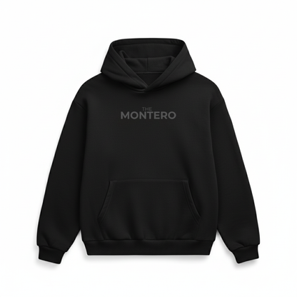 THE MONTERO Black Hoodie – Silence Edition